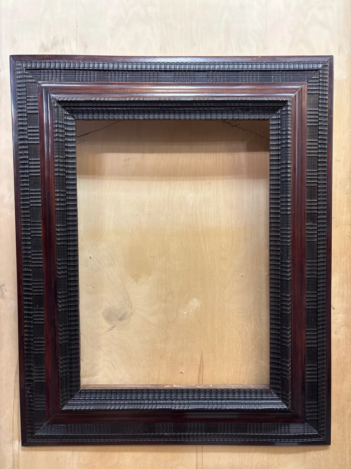 19Th Century Carved Wood Frame 1