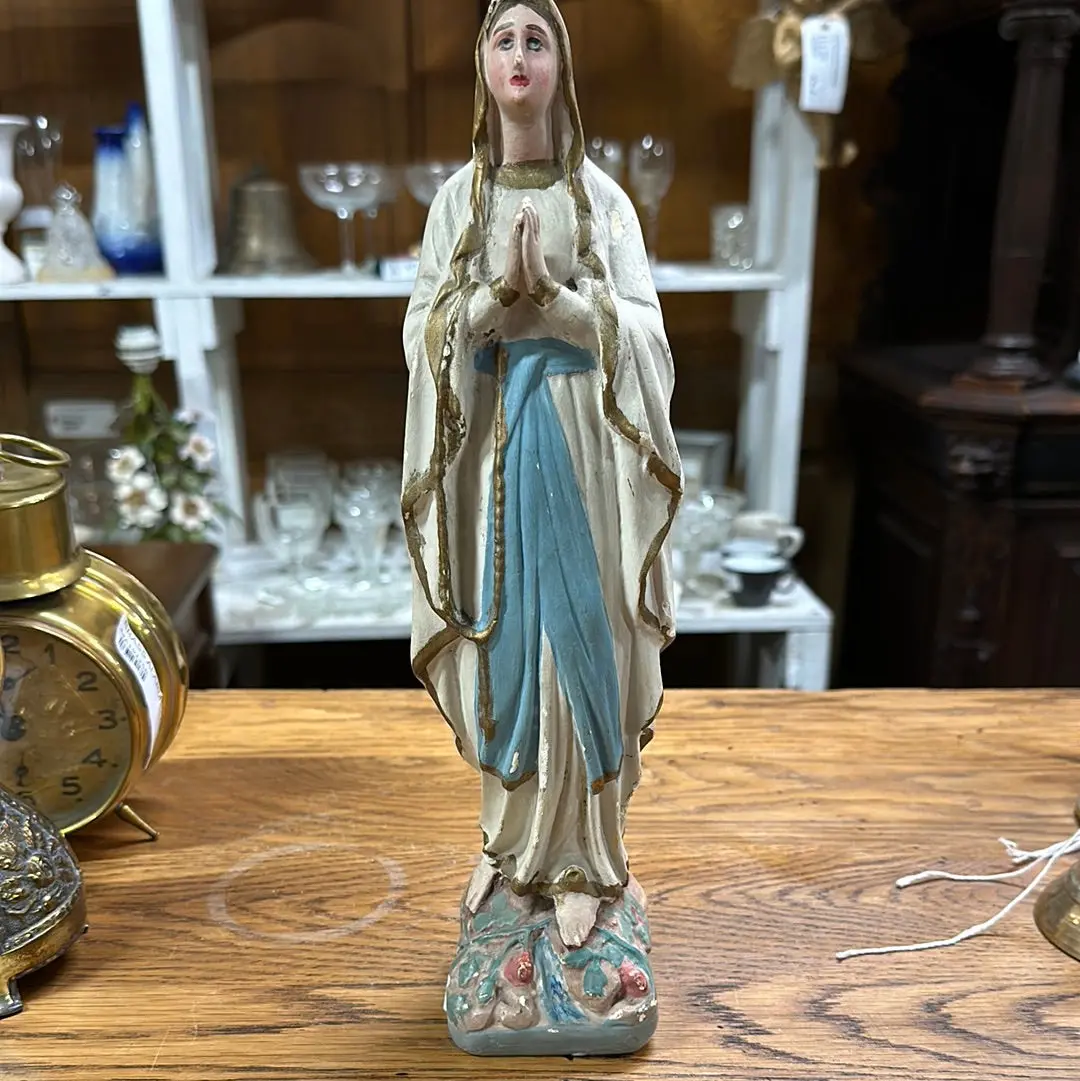 Plaster Mary Statue 1