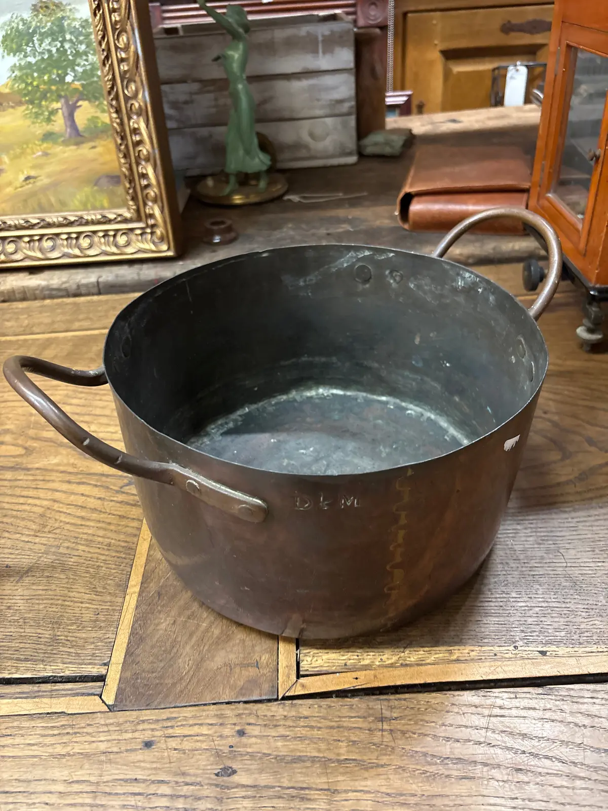 Copper Pan With Handles 1