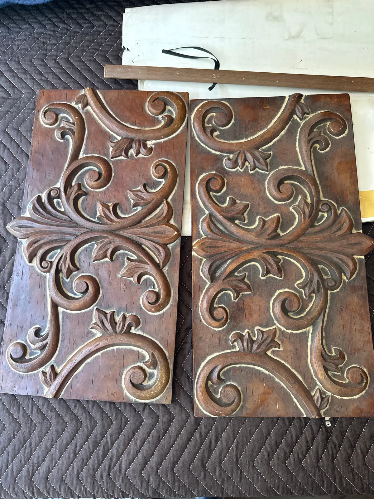 Pair Of  Decorative Panels 1