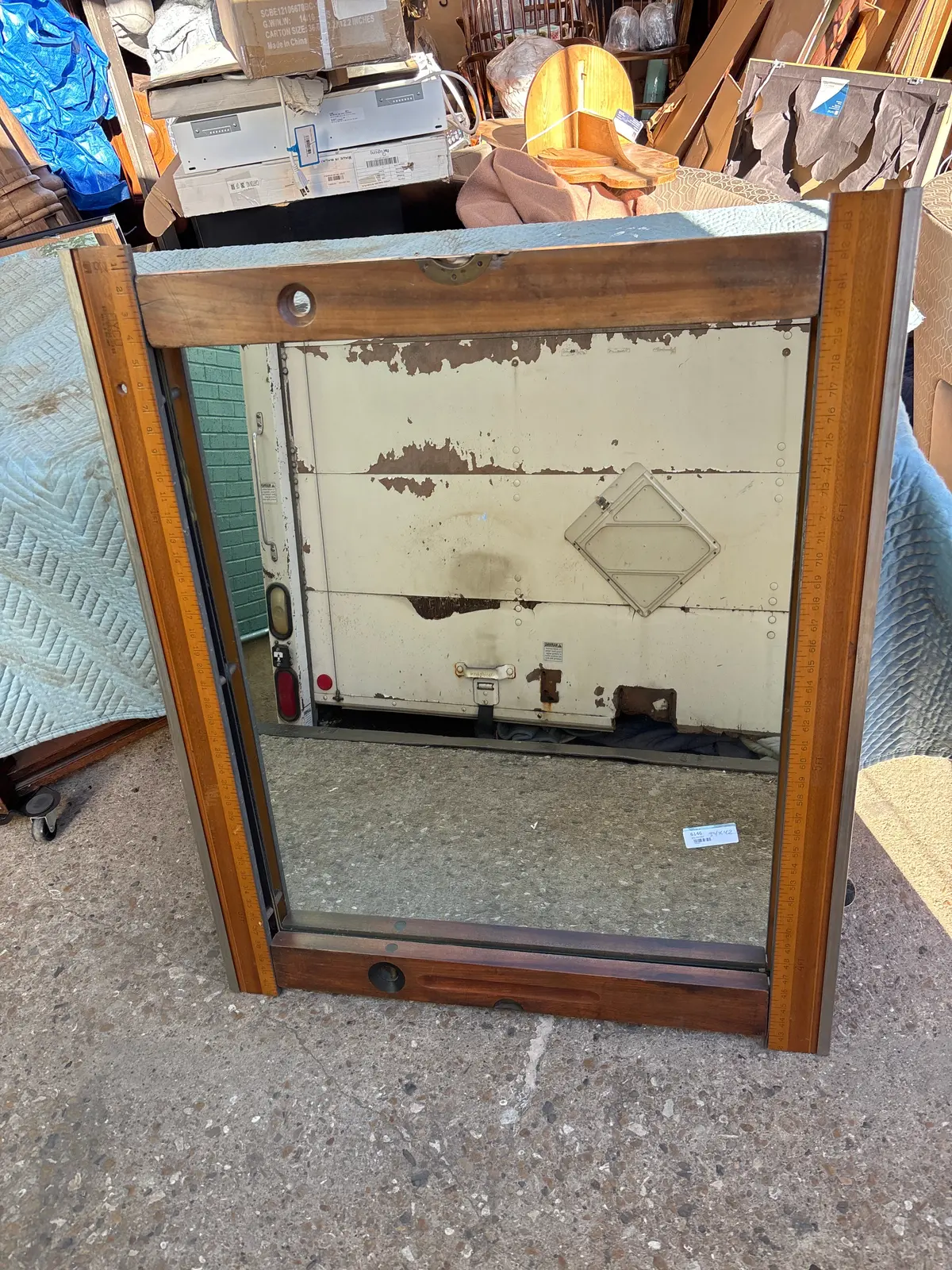 Yardstick Framed Mirror 1