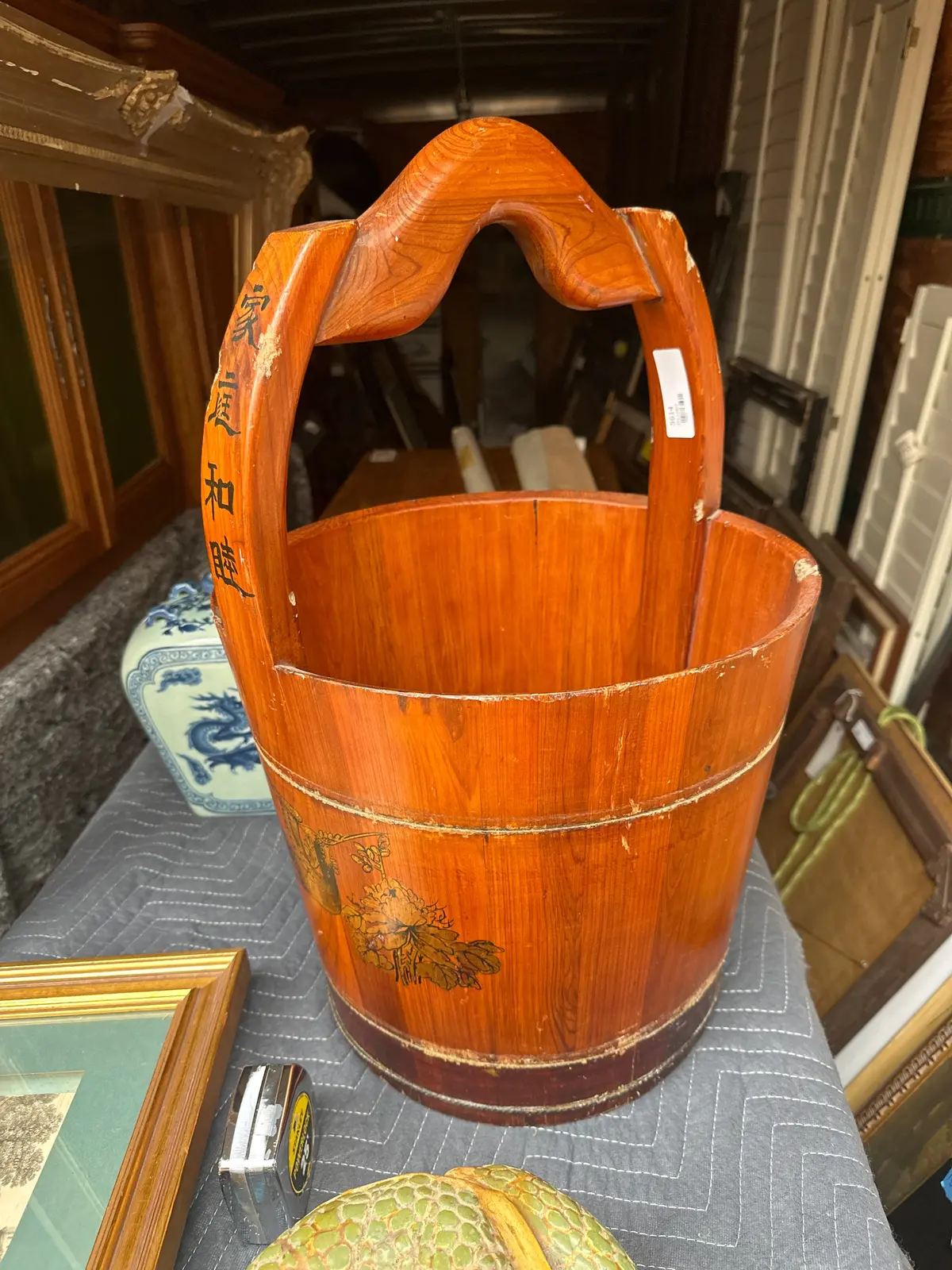 Antique Japanese Bucket 1