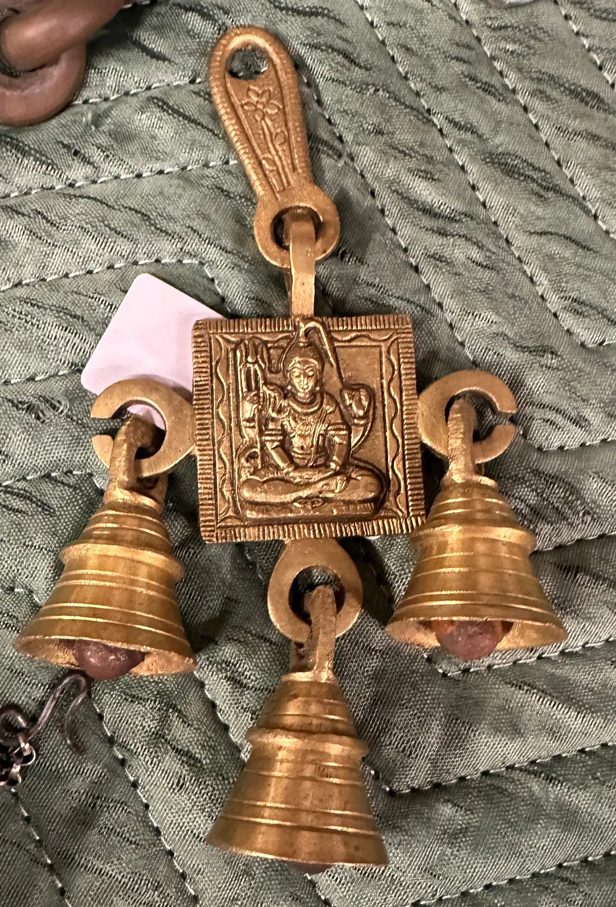 Small Brass Hindu Bells 1