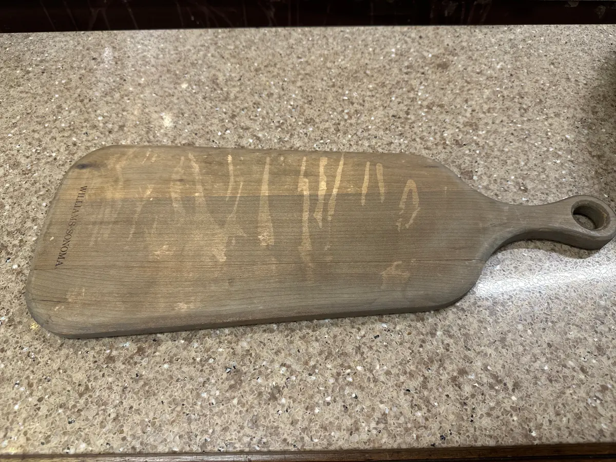 Primitive Paddle Wood Cutting Board 1
