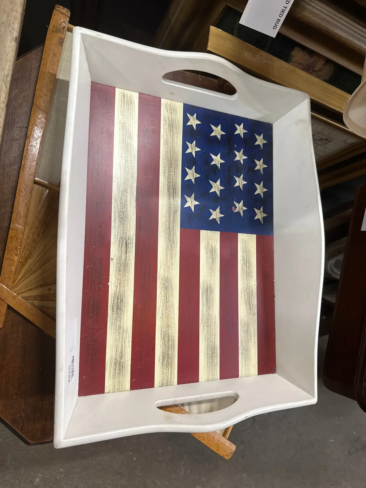 American Flag Tray 1