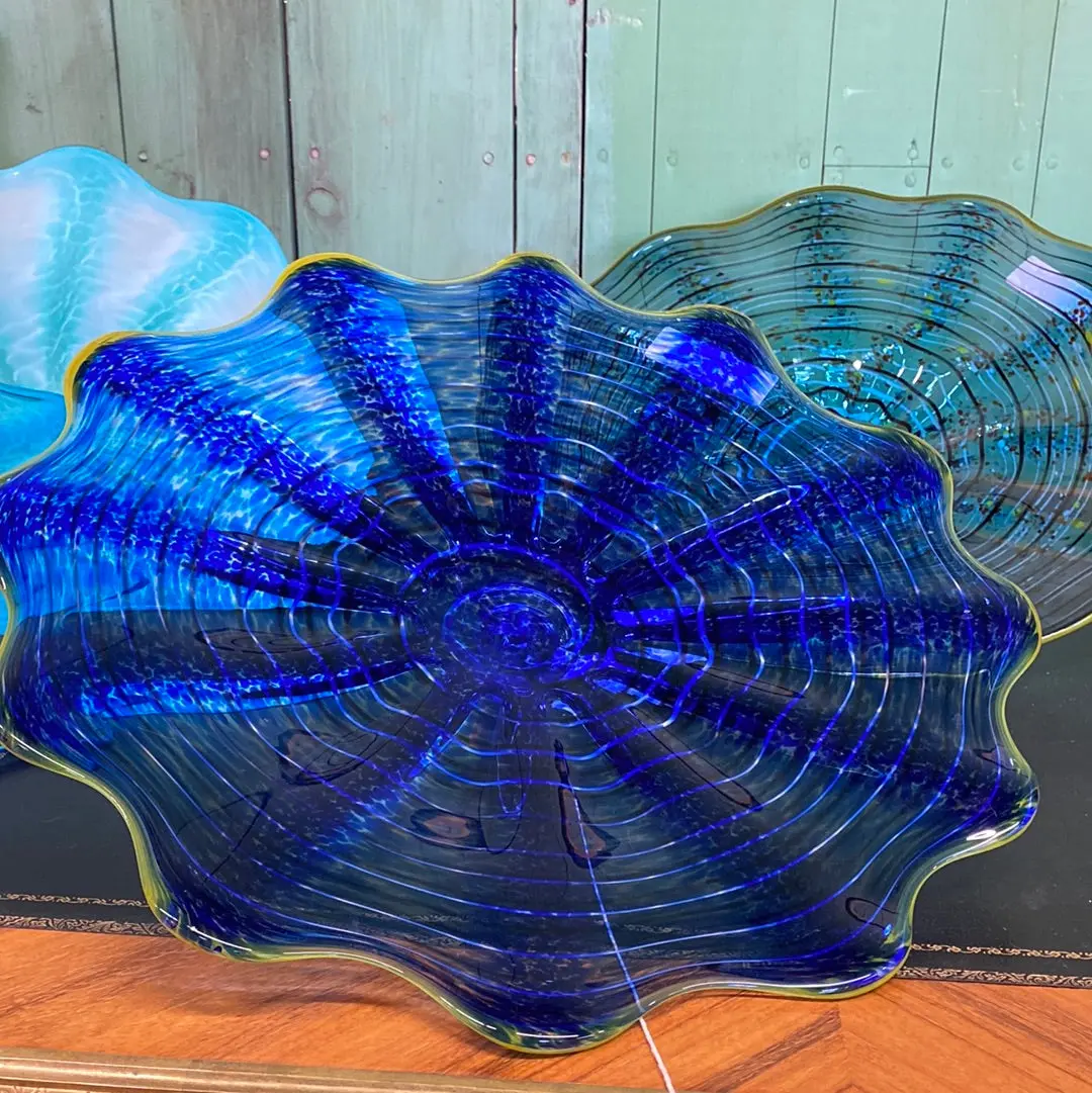 Art Blown Glass With Brackets 1