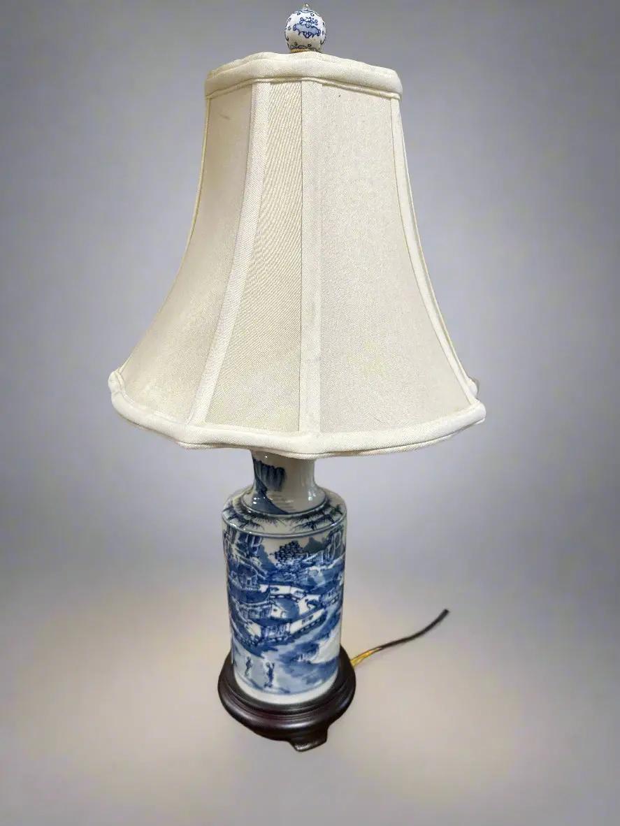 19Th Century Chinese Vase Lamp 1