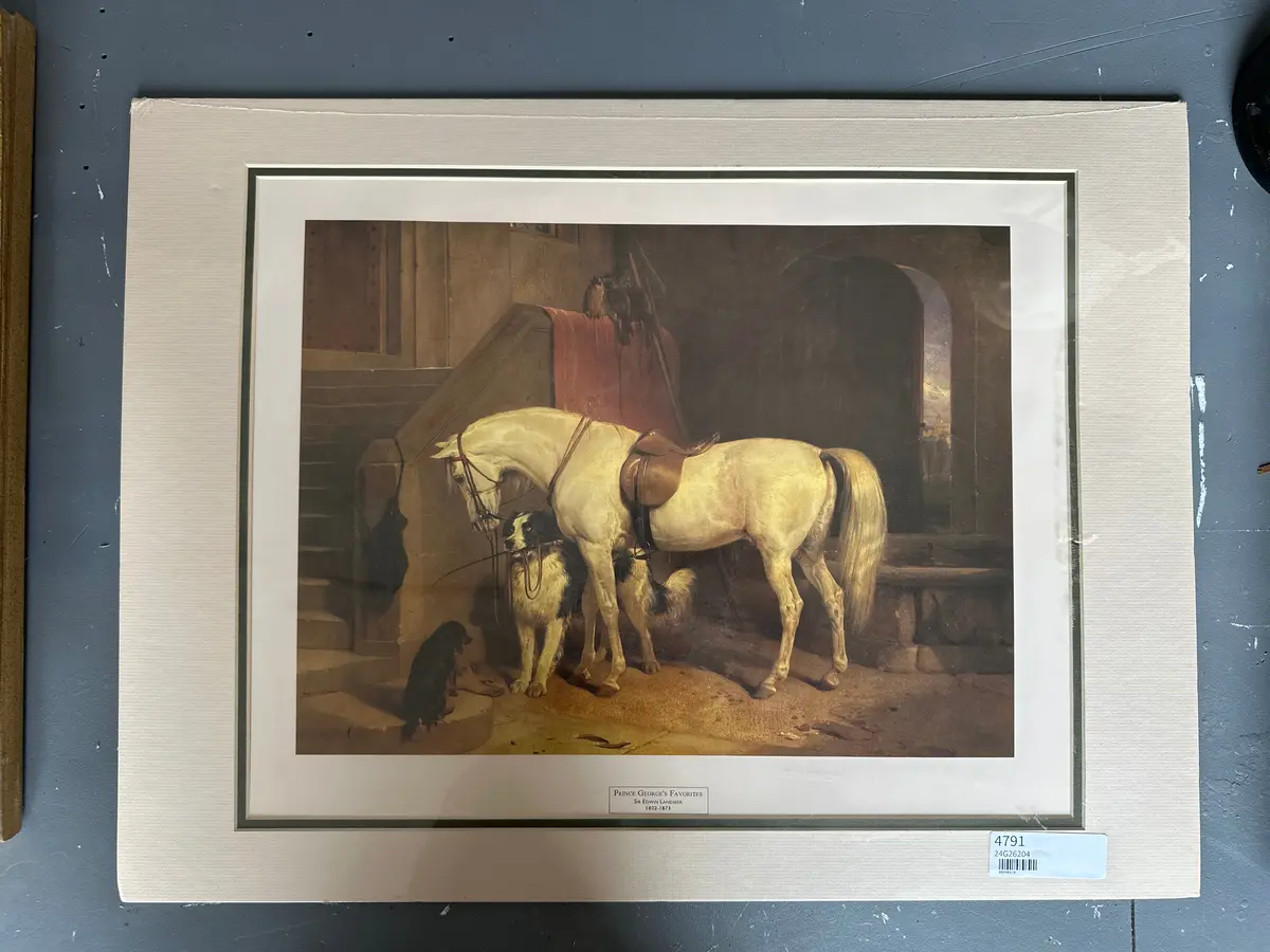 Unframed Print Of Prince George.S Favorite 1