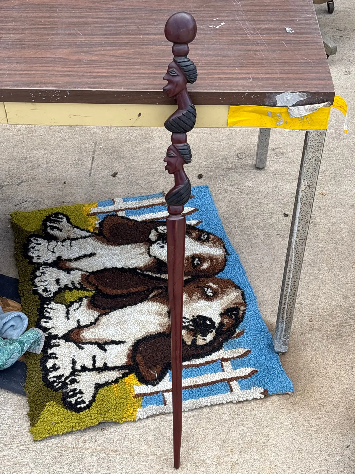 Figural African Walking Stick 1