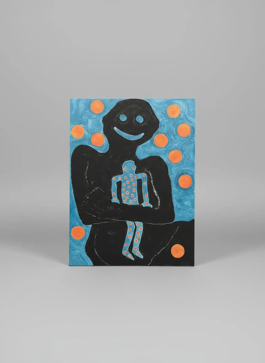 Unframed On Board Smiley Black Durango 1