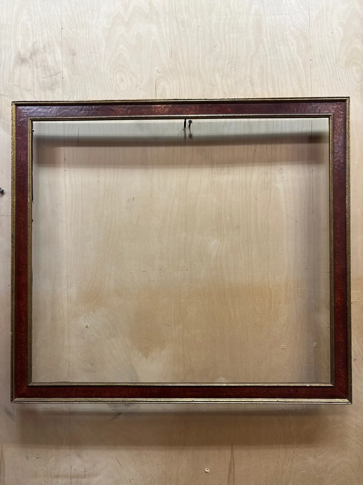 Faux Burl And Gilt Frame 1 Of 2 1