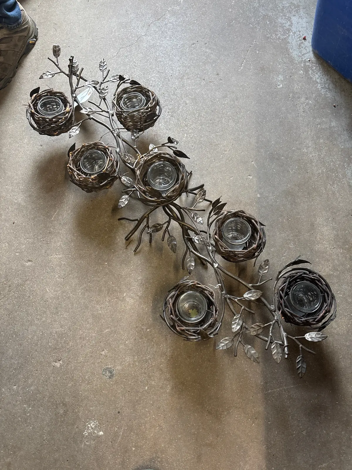 Bird Nest Votive Candle Holder 1 Of 2 1