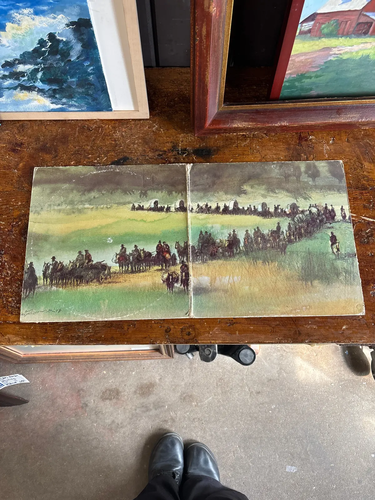 Frederick Lowe "Paint Your Wagon" Record Album 1