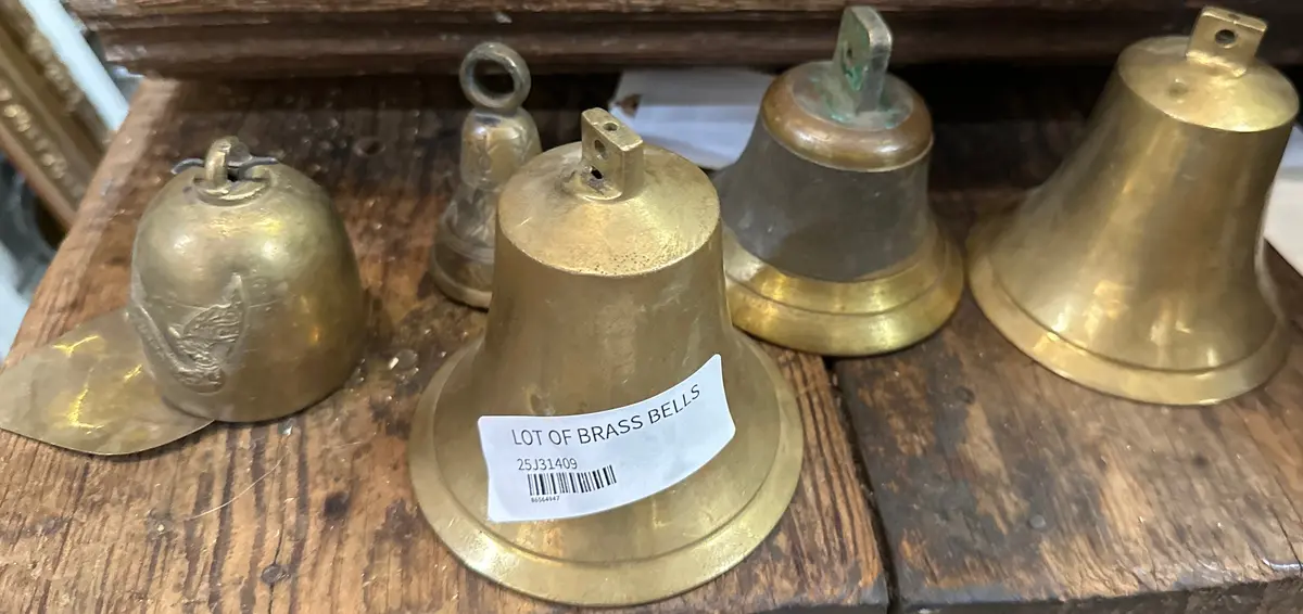 Lot Of Brass Bells 1