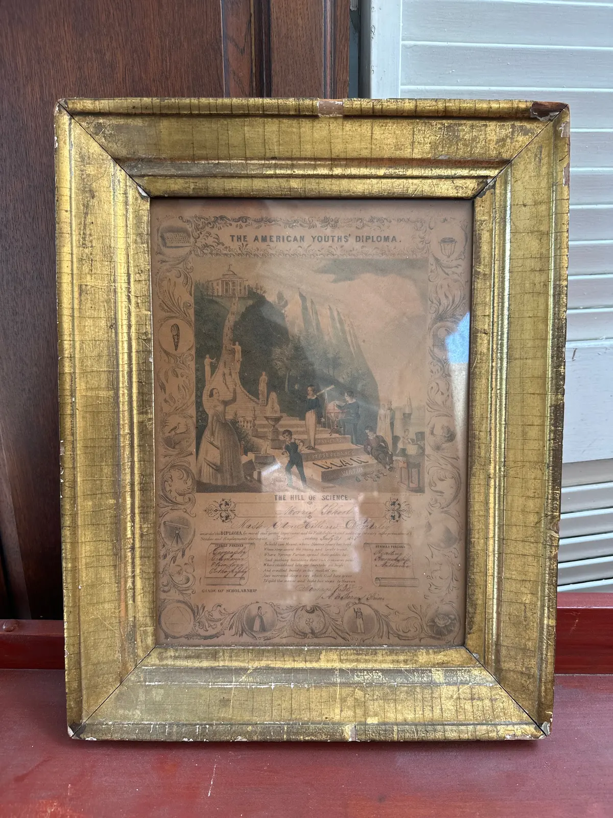 Gold Gilt Youth Diploma 1