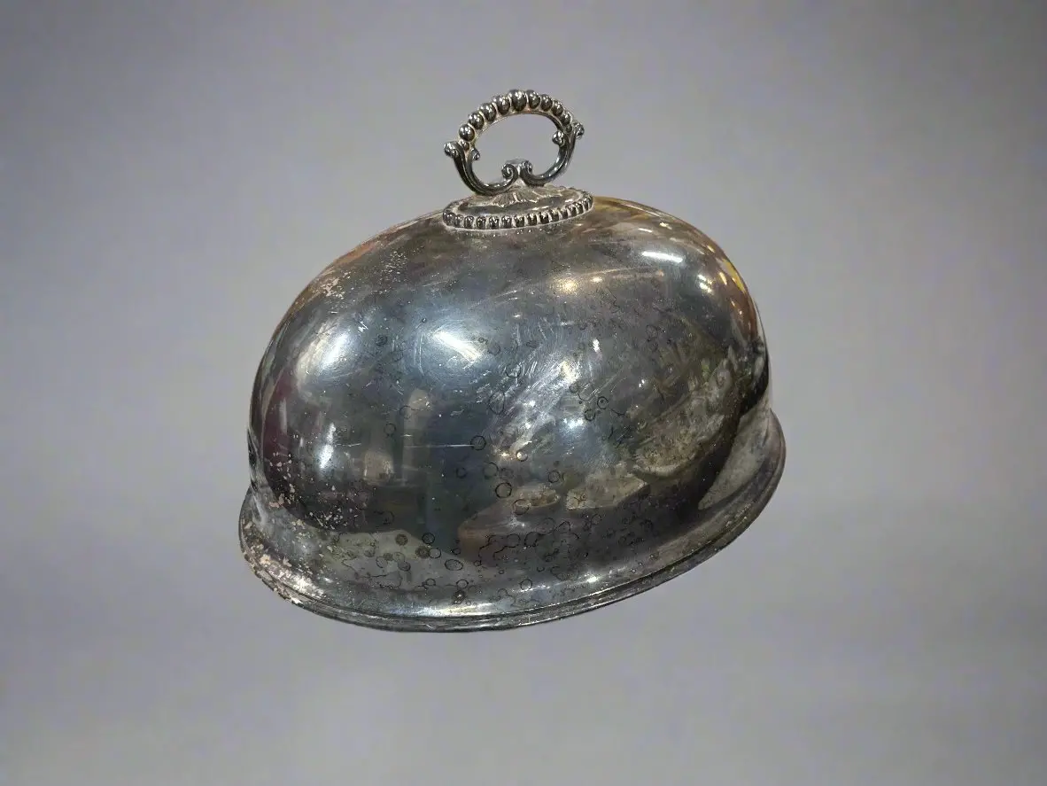 Silver Plate Meat Dome 1