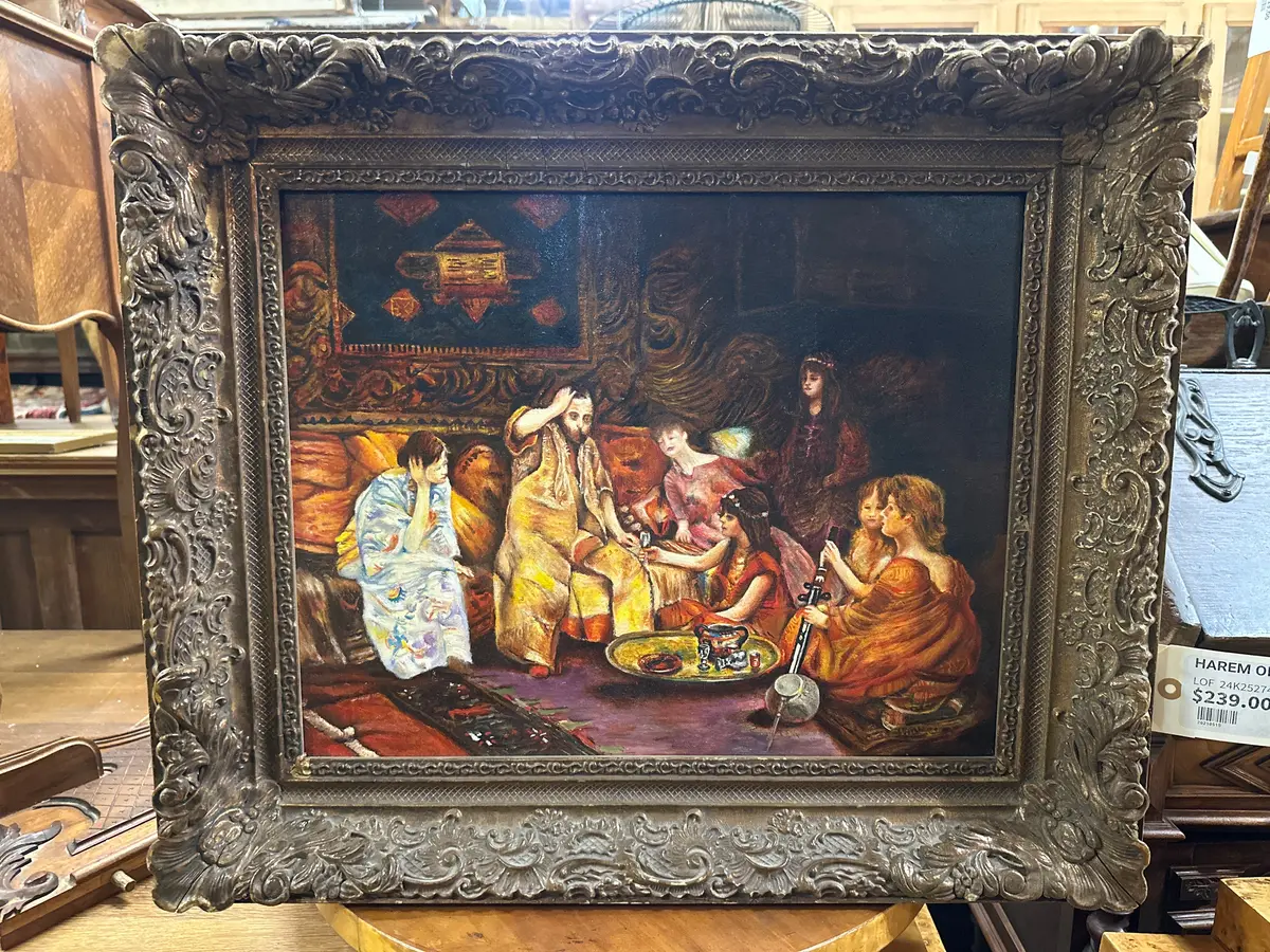 Harem Oil Painting 1
