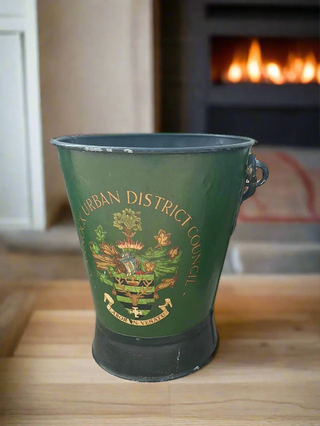 Heavy Tin Fire Bucket 1