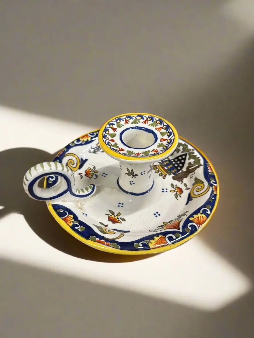 Faience Candle Stand 1