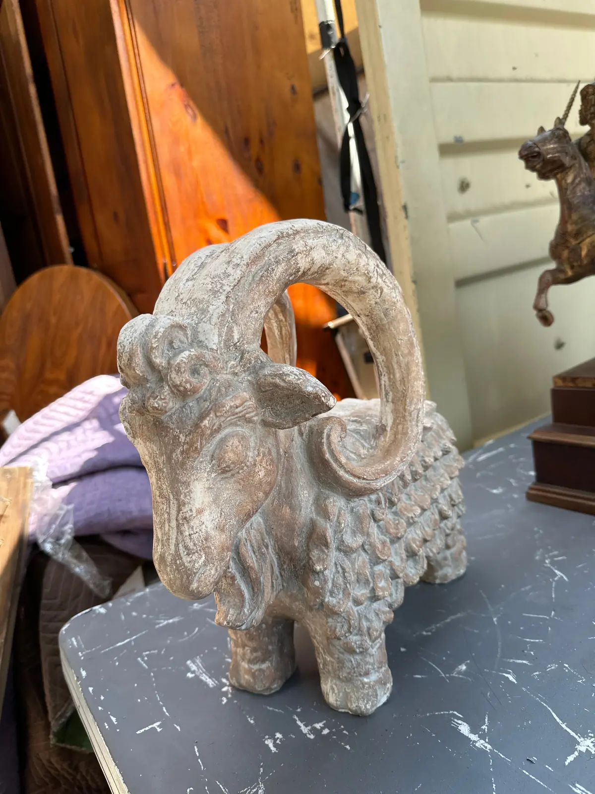 1961 Austin Productions Goat Rare Movie Prop 1