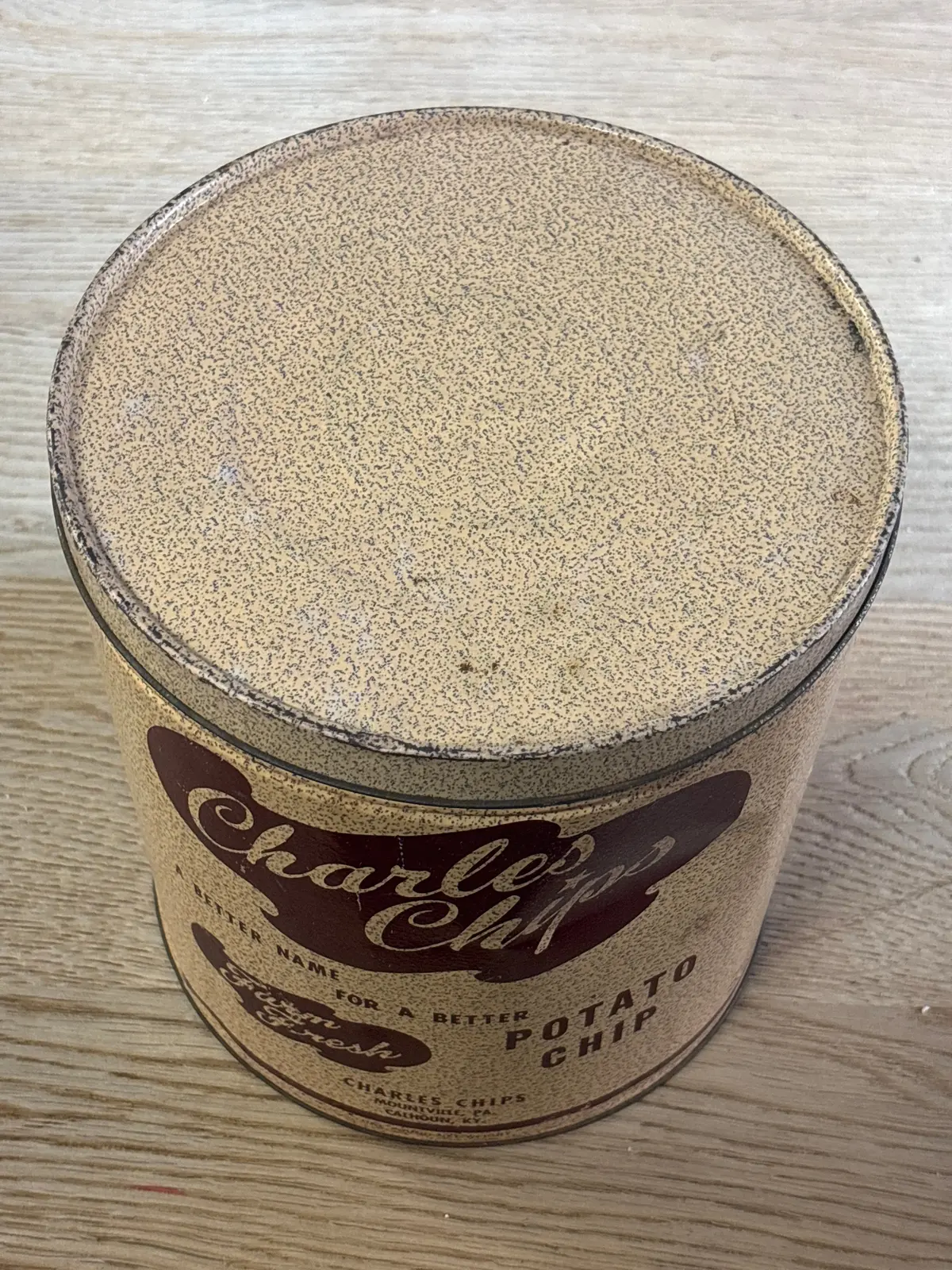 Charles Chips Tin 1