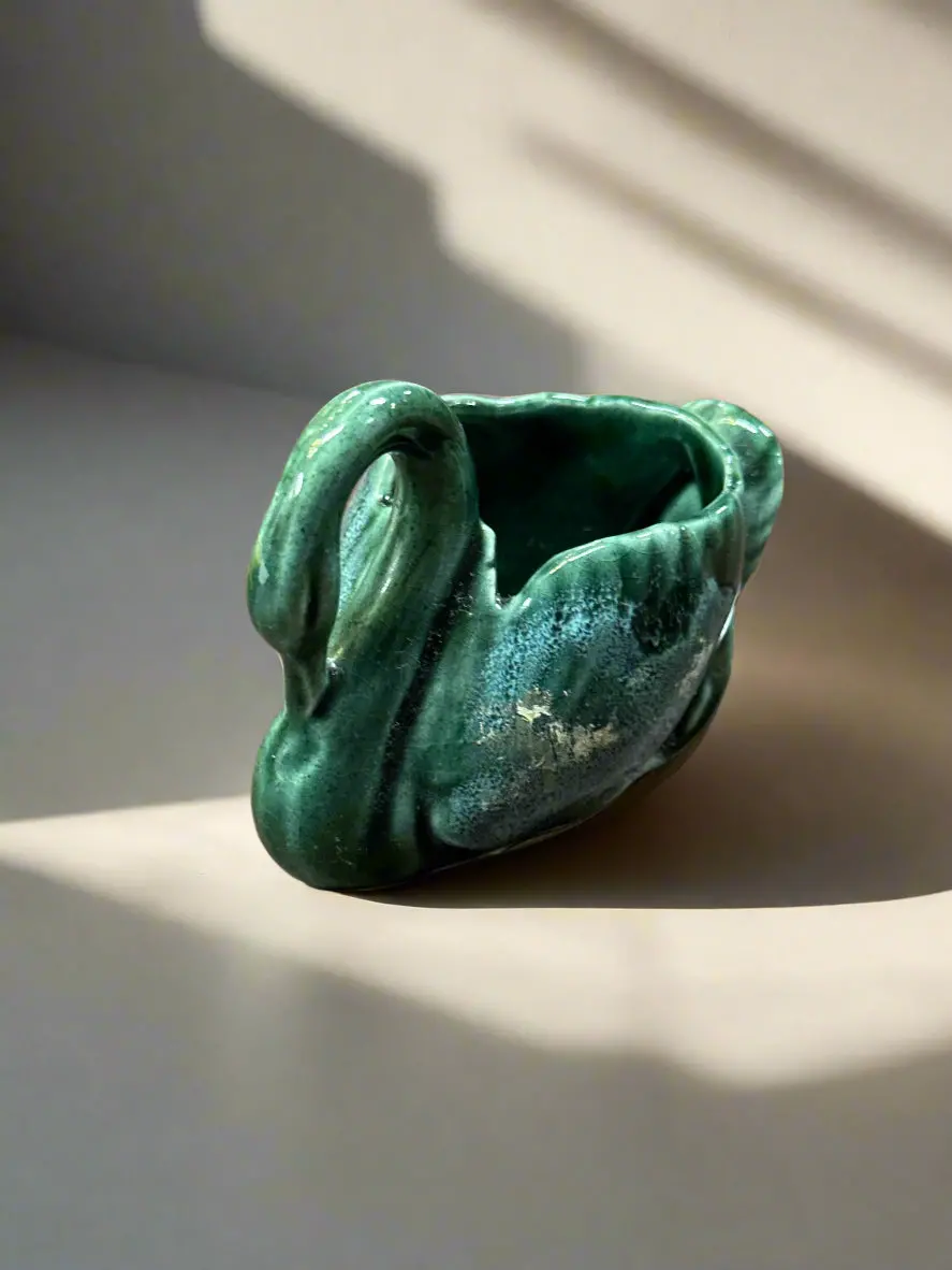 Small Ceramic Swan 1