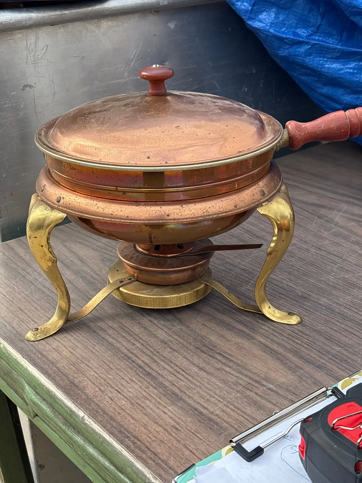 Brass Chaffing Dish 1