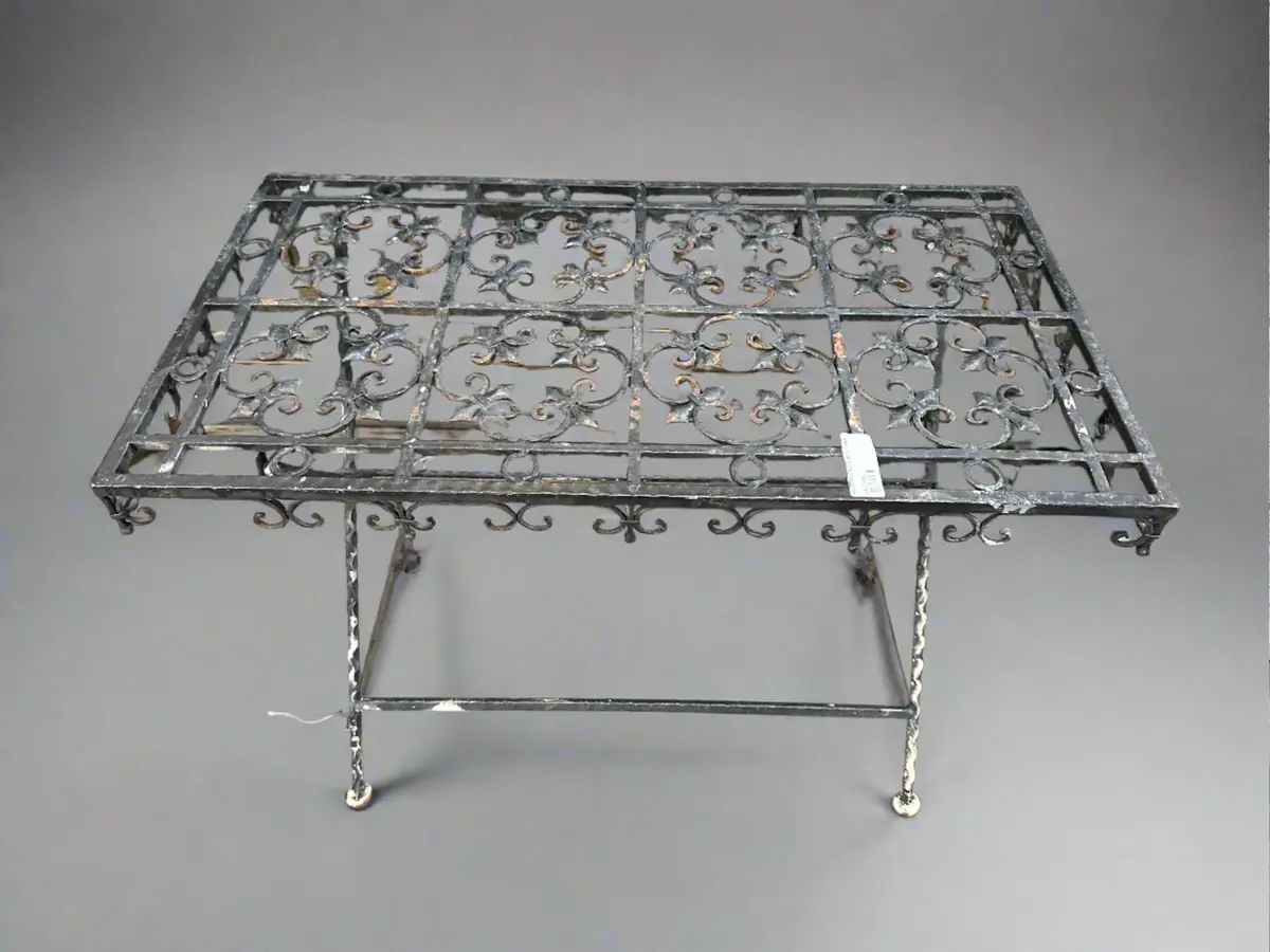 As Found Black Iron Table 1