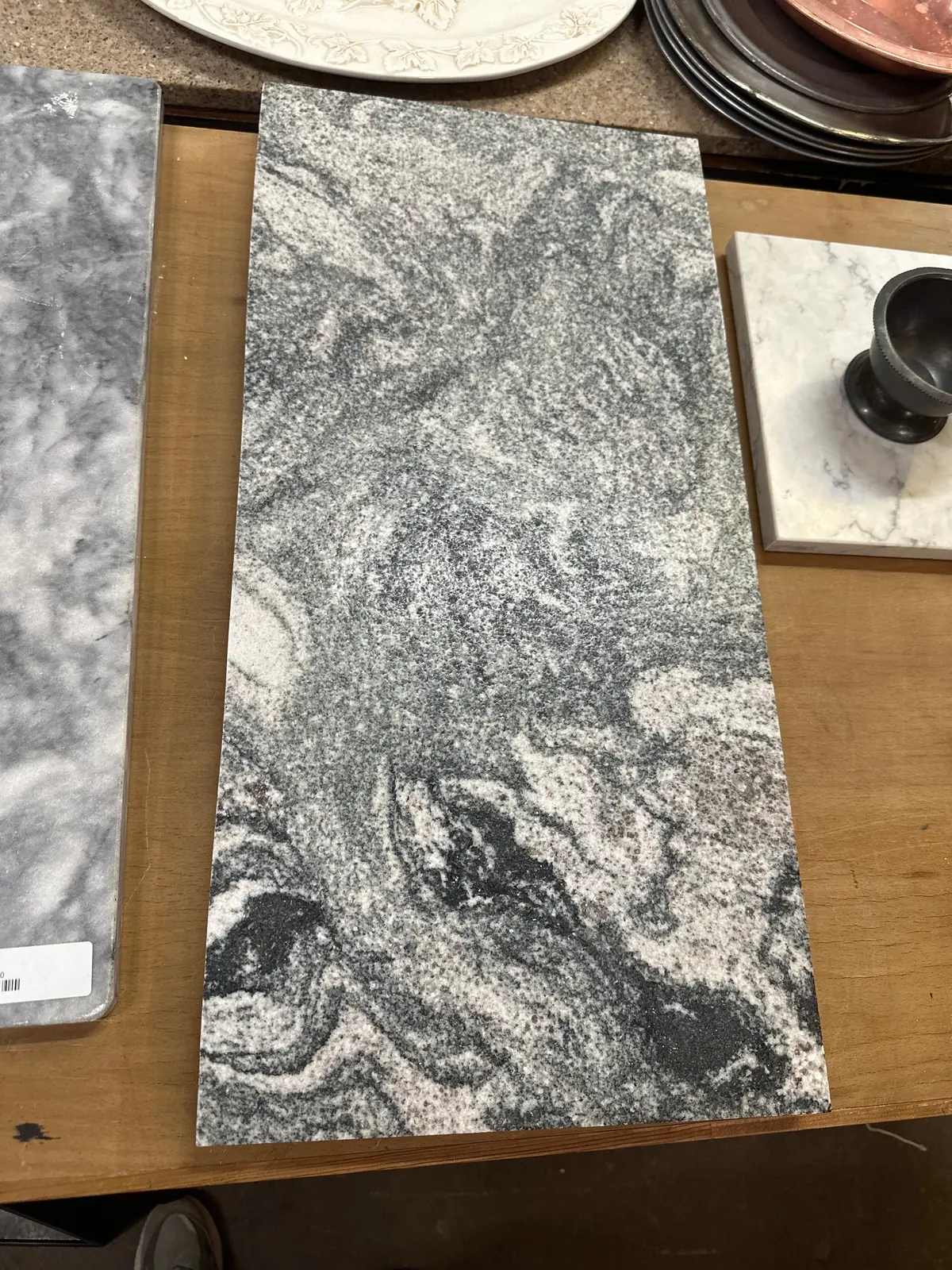 Long Gray Stone Slab 1