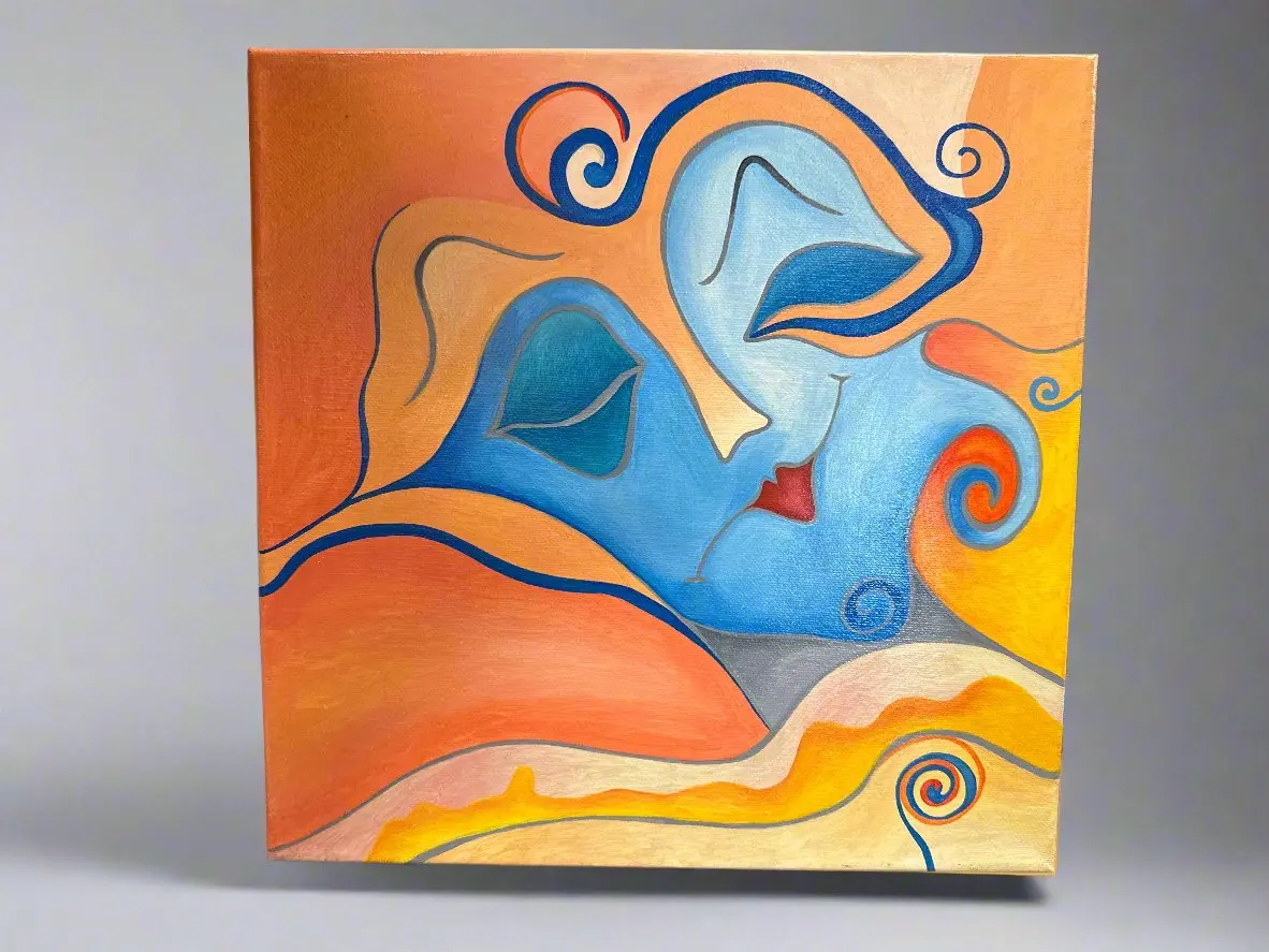 Small Amelia Shipman Abstract Painting 1