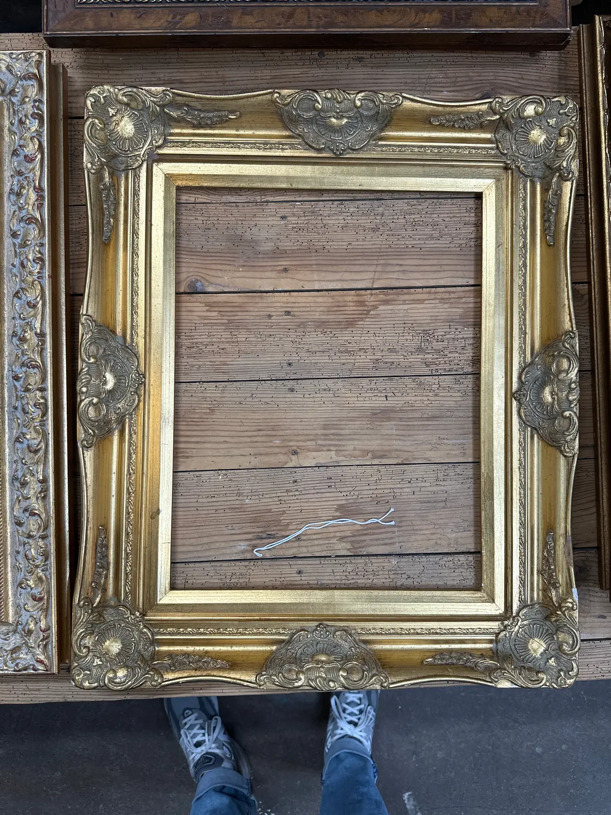 Small Ornate Gold Frame 1