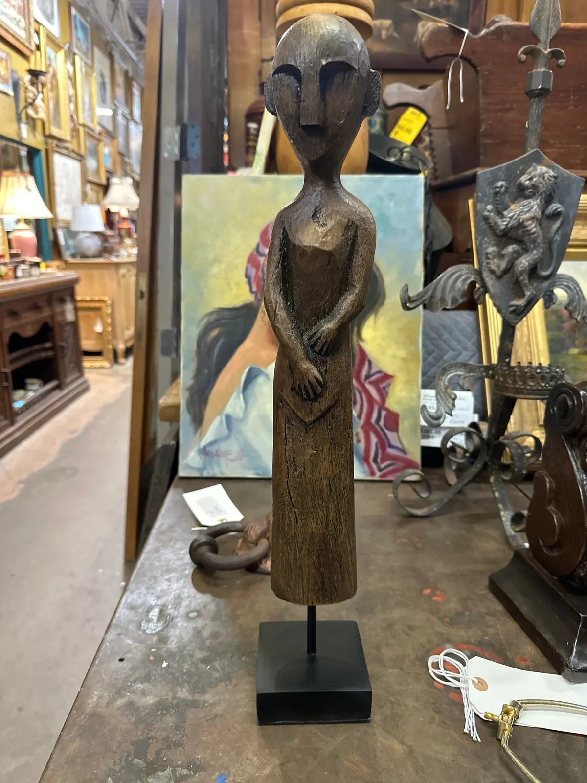 Tall Wood Figure 1