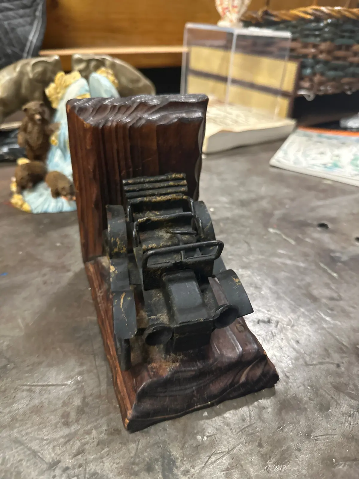 As Found Jalopy Bookend 1