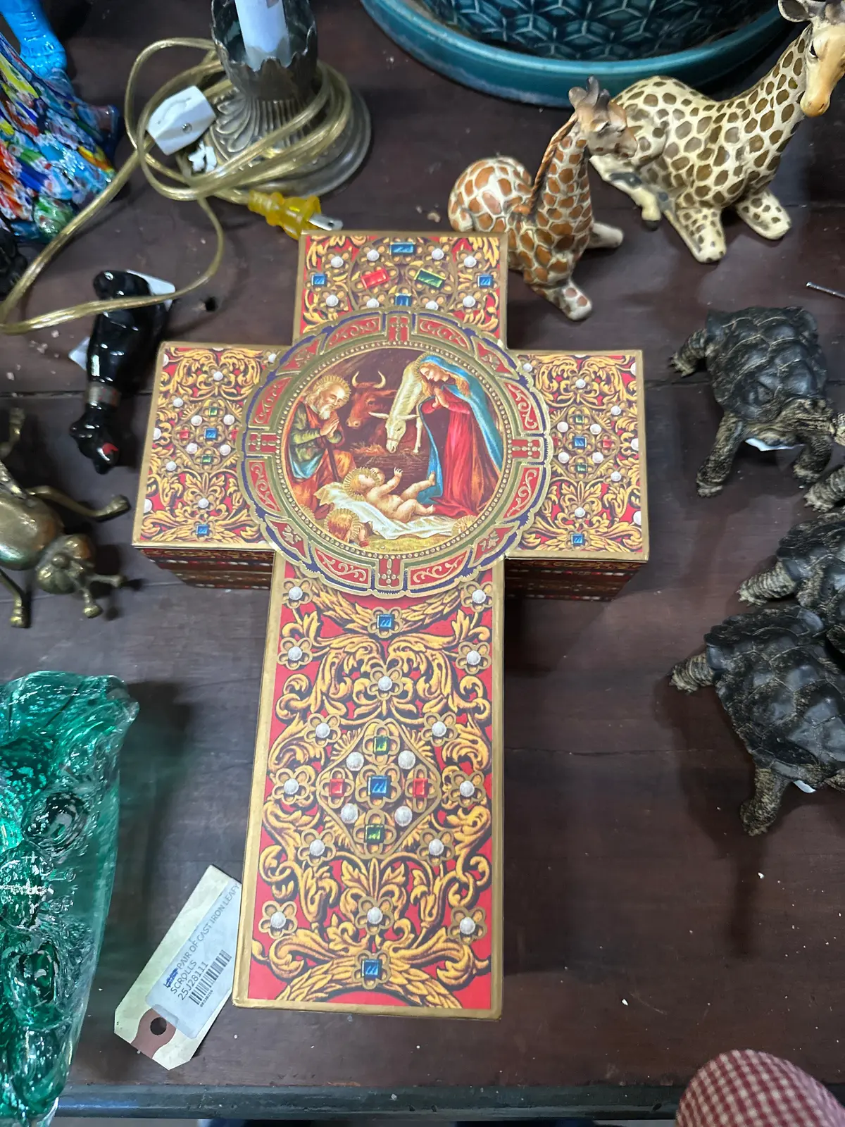 Set Of Stackng Cross Boxes 1