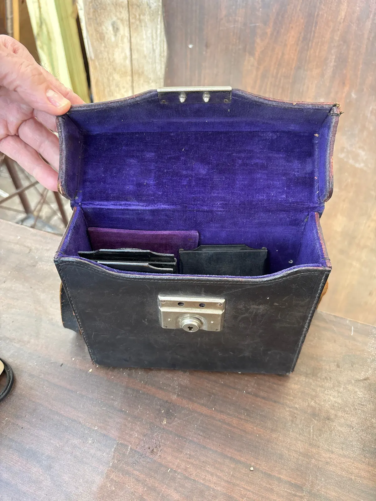 Leather Accessory Camera Bag 1