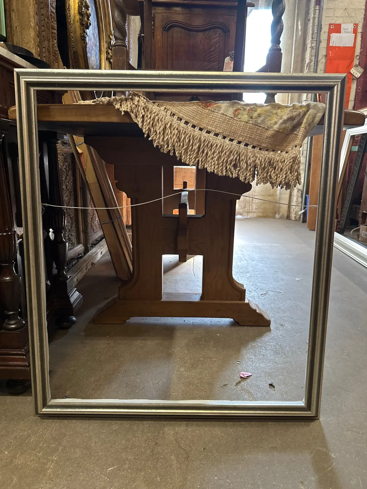 Black And Silver Wood Frame 1