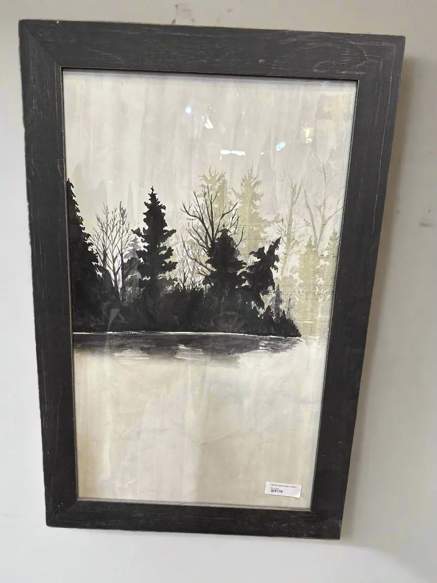 Frame With Tree Print 1