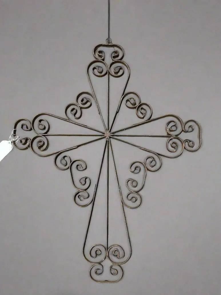 Wrought Iron Cross 1