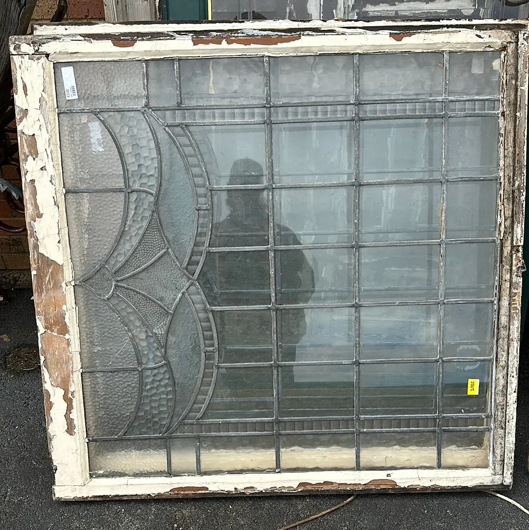 Large Clear Glass Window As Found 1