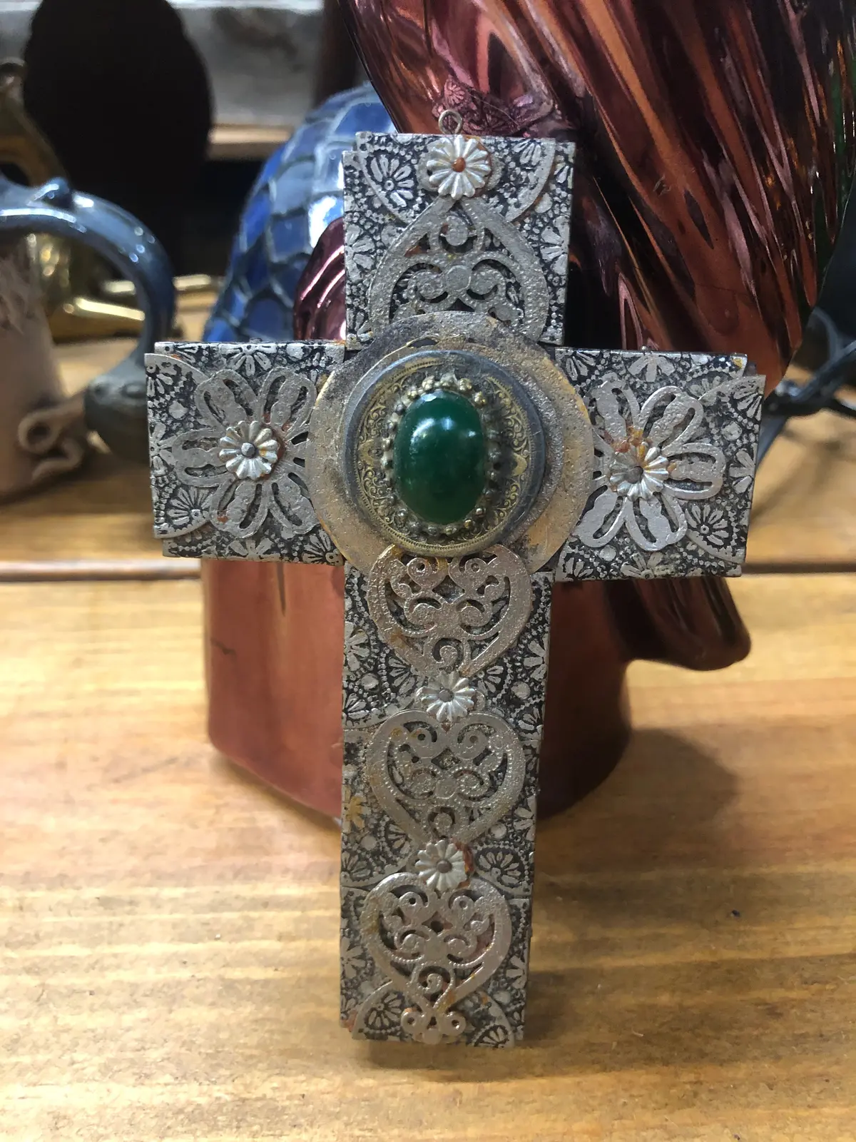 Small Cross With Jewels 1