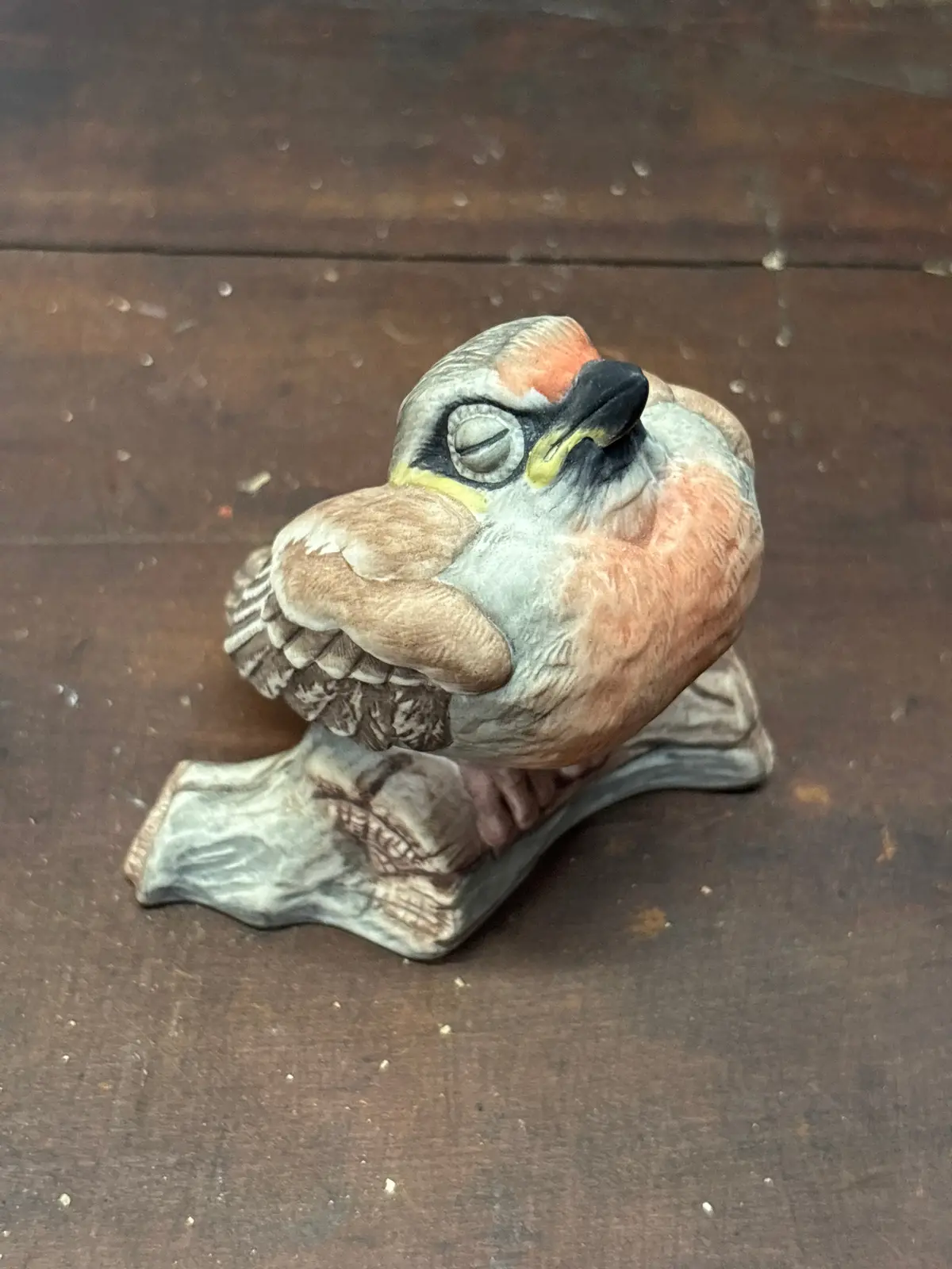 Porcelain Boehm Fledging Red Poll 1