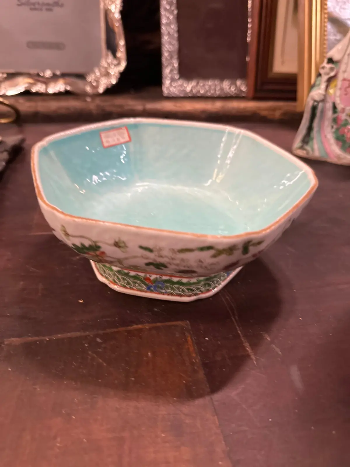 Chinese Bowl With Turqouise 1