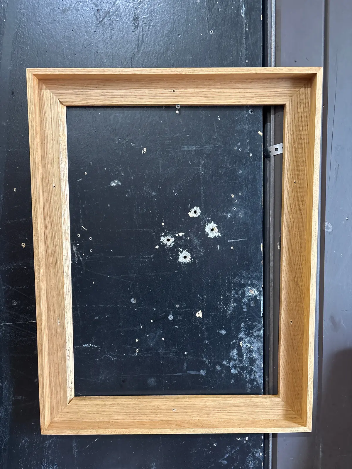 Raw Wood Recess Frame 1