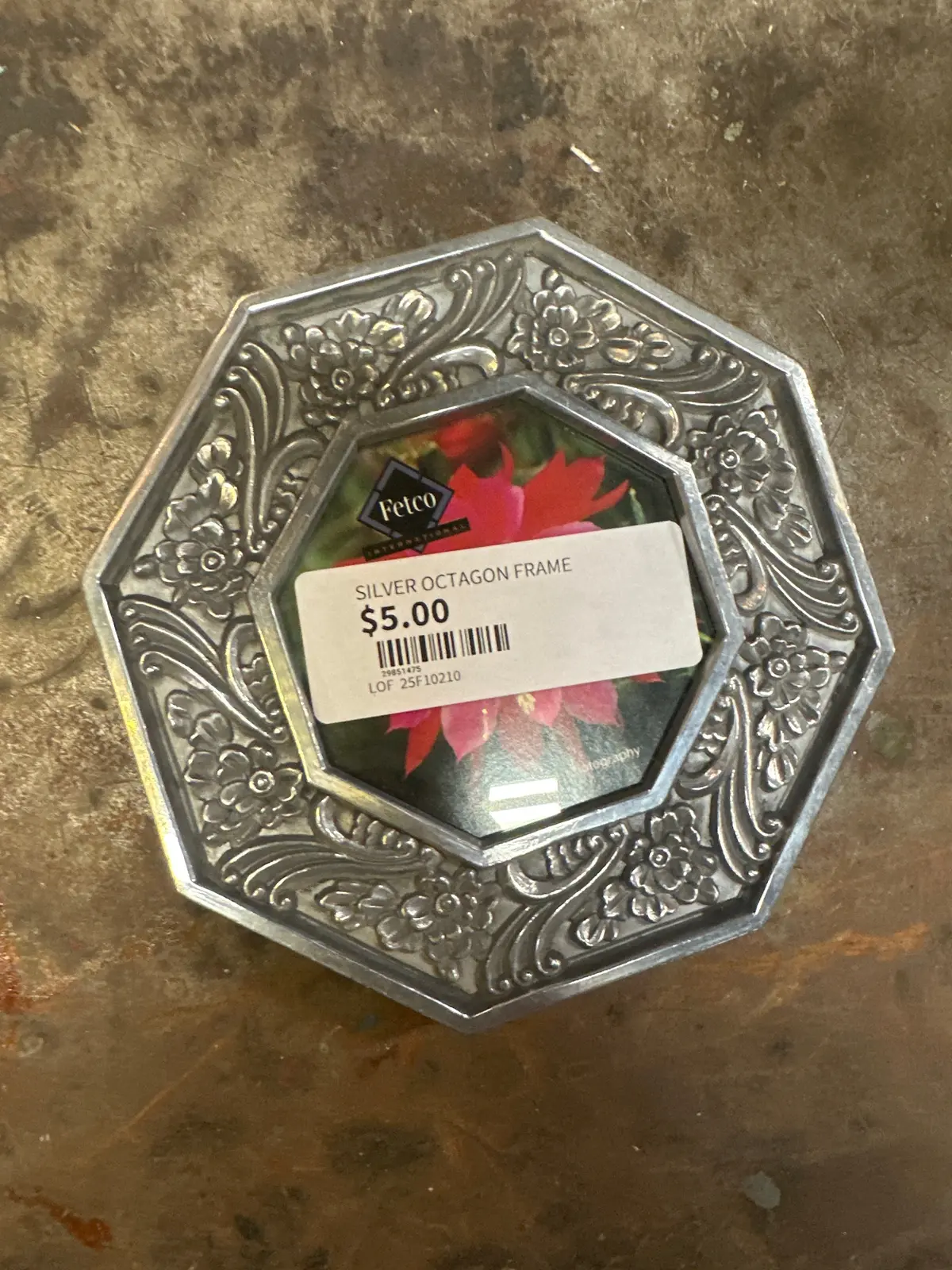 Silver Octagon Frame 1