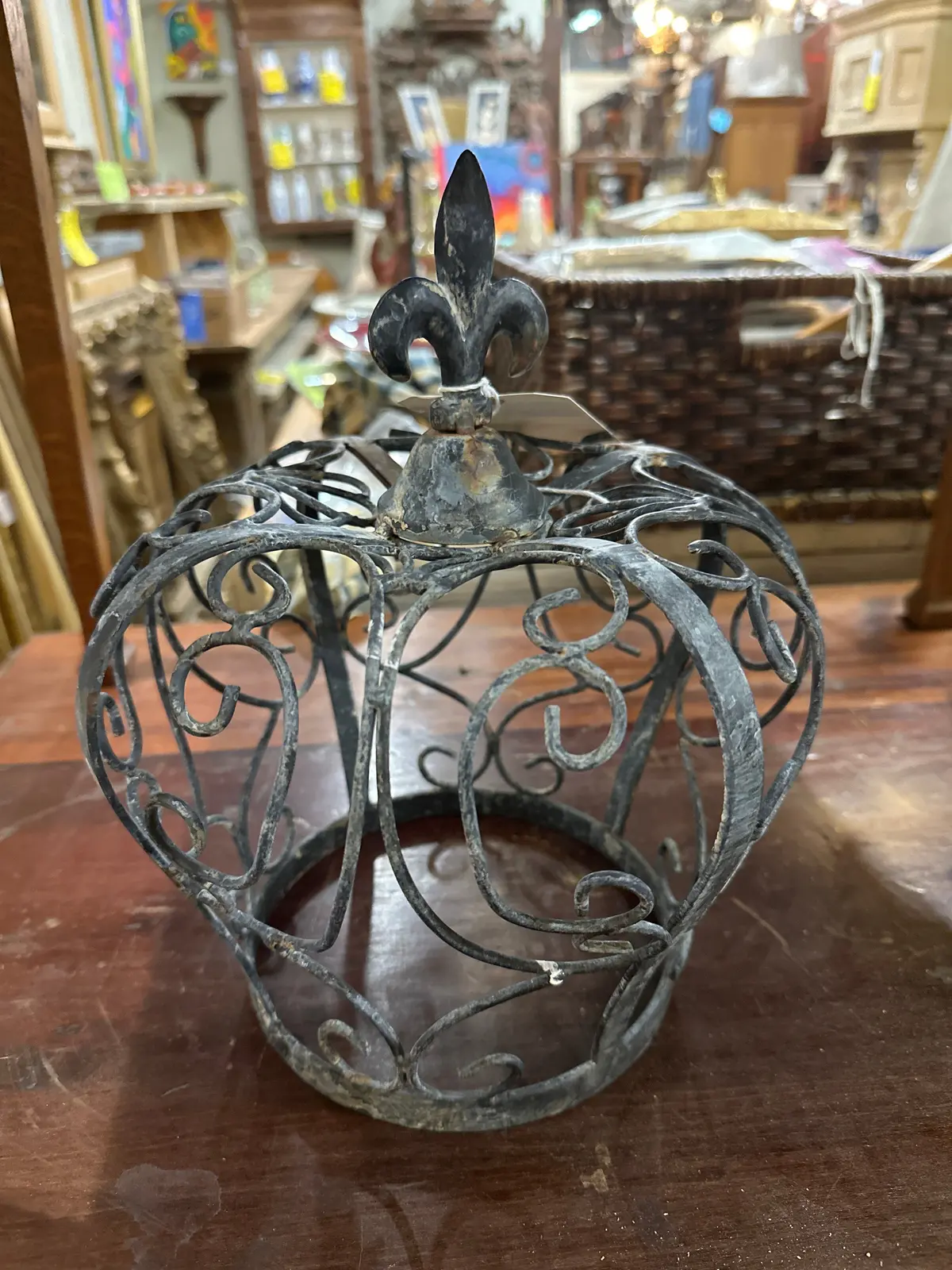 Wrought Iron Metal Crown 1