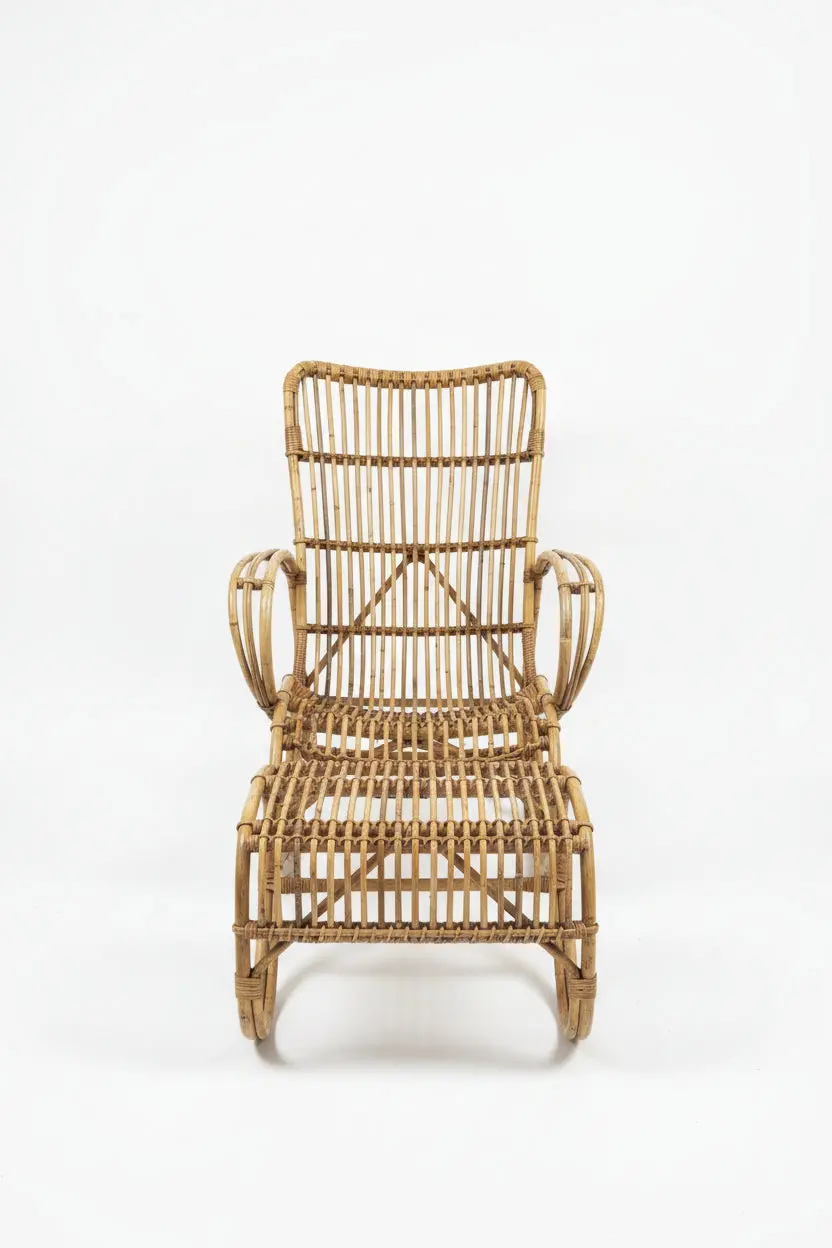 Rattan Chair  Each     1 Of 3 Each As Found 1