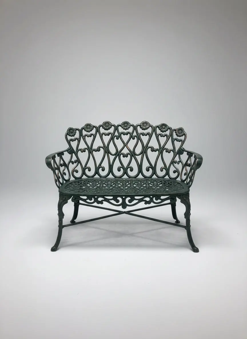 Aluminum Garden Bench 1