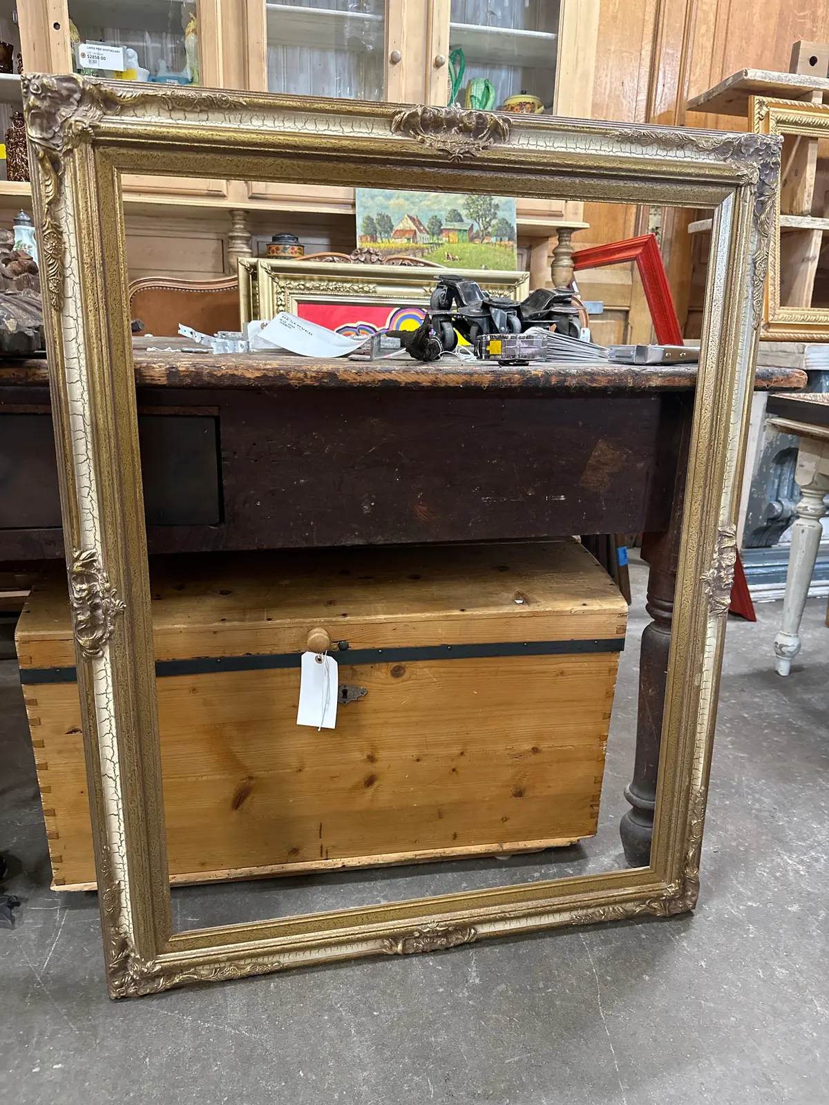 Gold And Ivory Frame Medium 1
