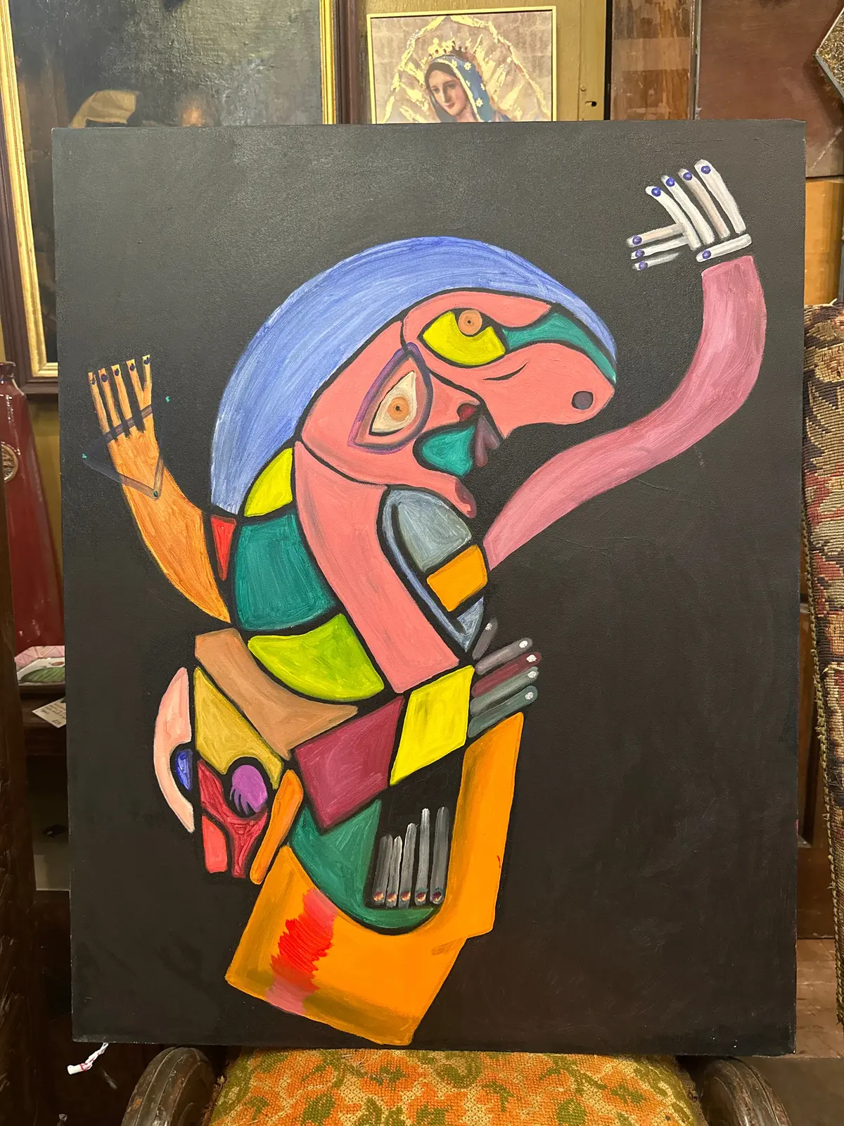 Unframed Amelia Shipman Painting 1