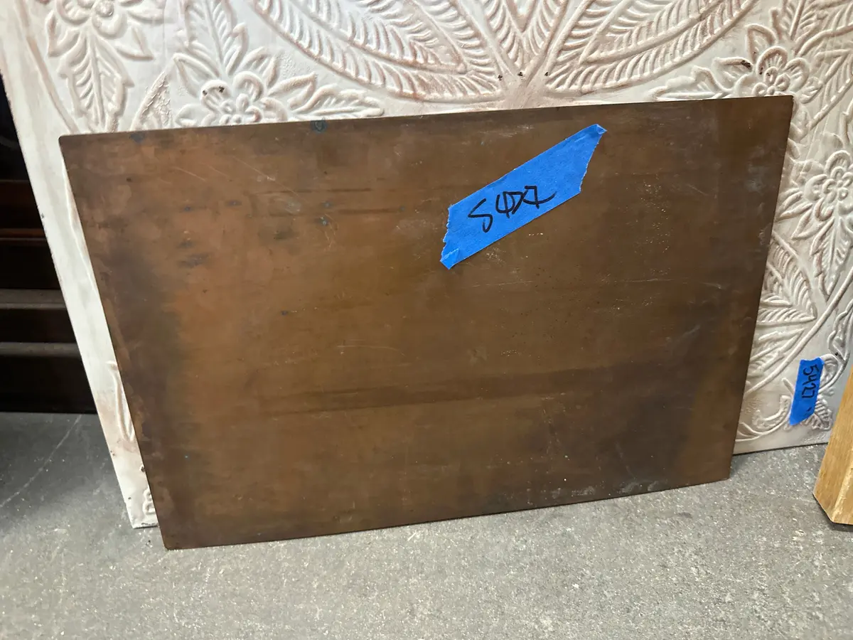 Rectangular Copper Sheet 1